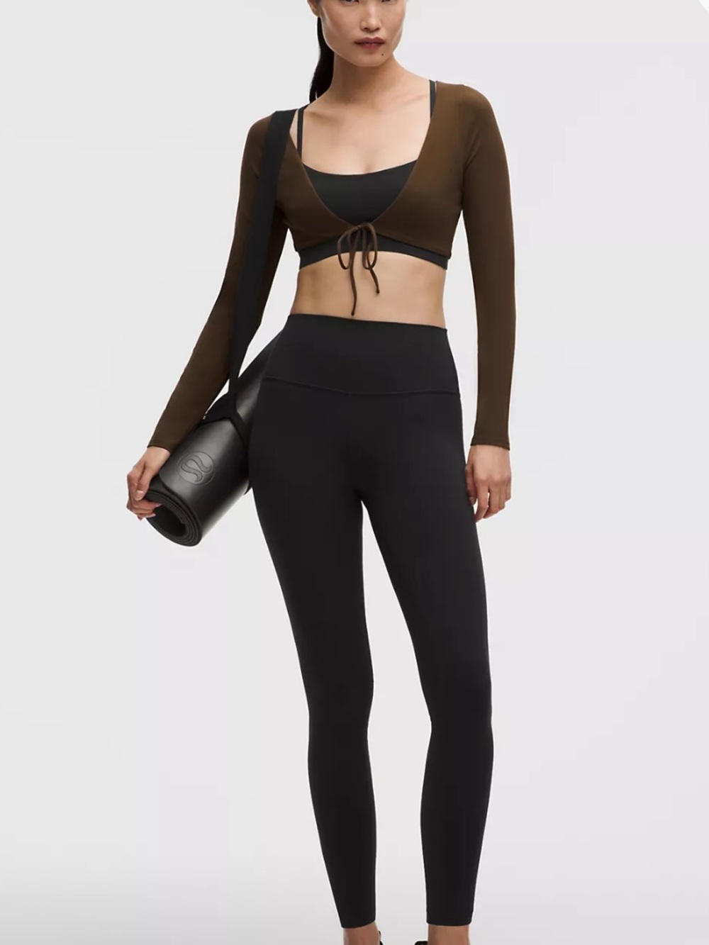 lululemon athletica Black High-Rise Align Leggings 28”